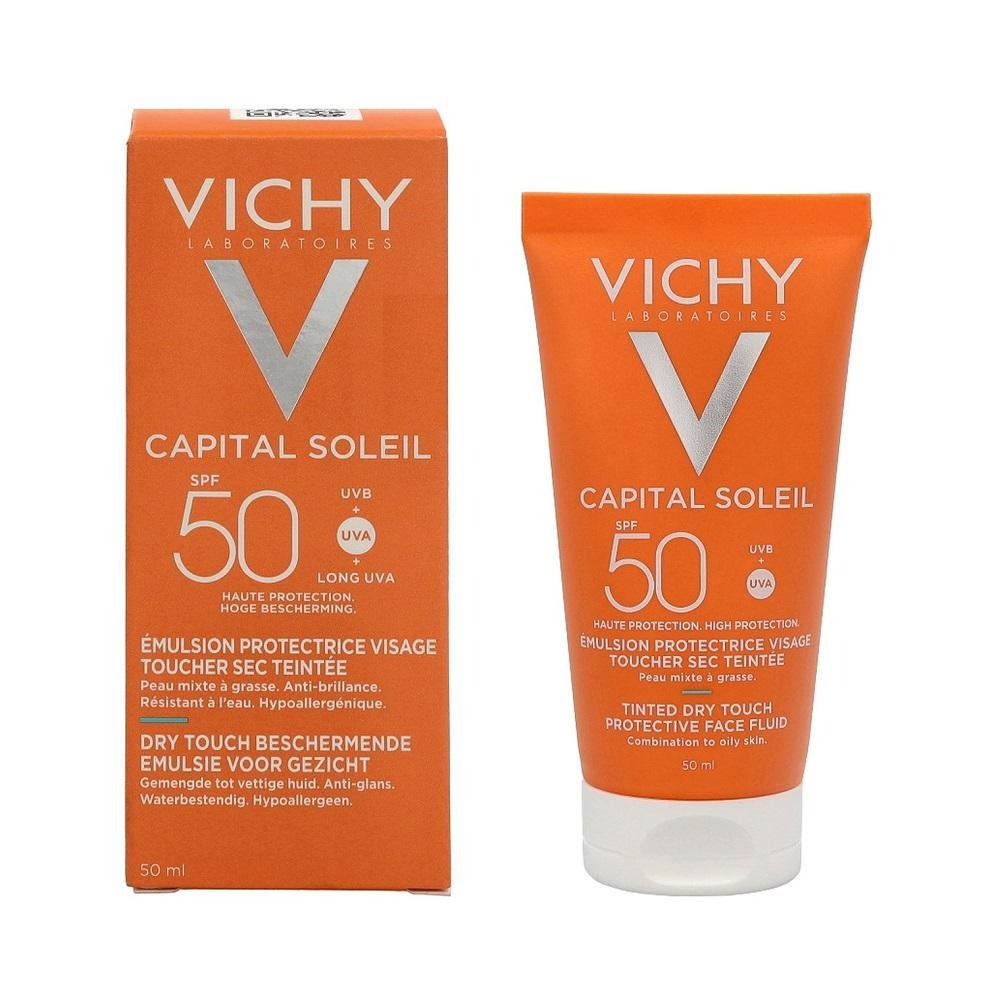 فيشي كابيتال سوليل SPF 50 BB سائل للوجه الجاف الملون 50 مل