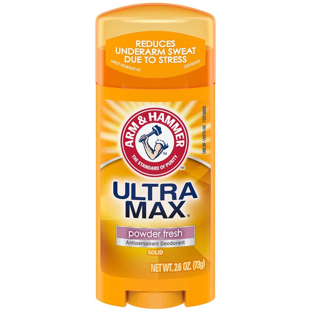 مزيل عرق آرم آند هامر فريش باودر ستيك 73 جم