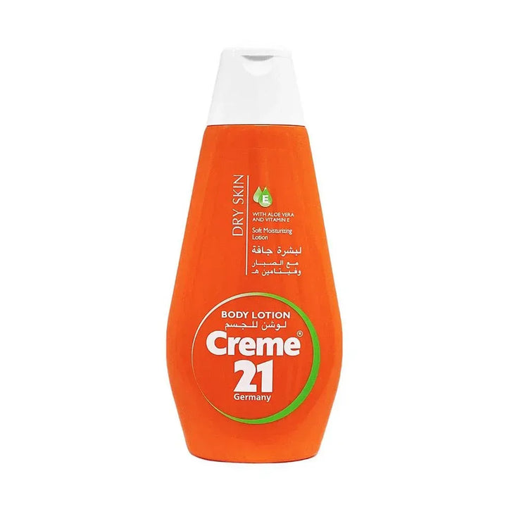 كريم 21 لوشن للجسم بفيتامين E للبشرة الجافة - 400 مل
