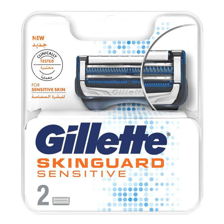 Gillette Skinguard Sensitive Razor + 2 Blades