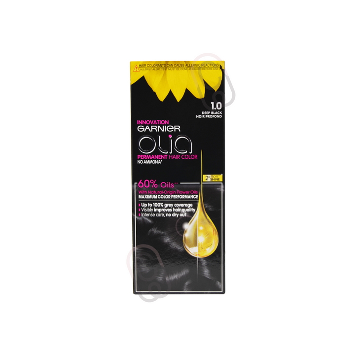 Garnier Olia Hair Colour Deep Black 1.0