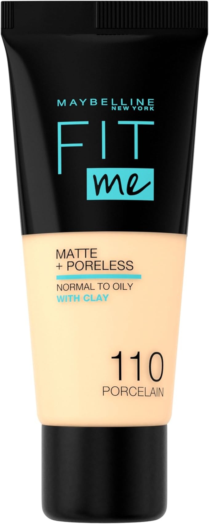 Maybelline Fit Me Matte & Poreless Foundation Porcelain No.110- 30ML