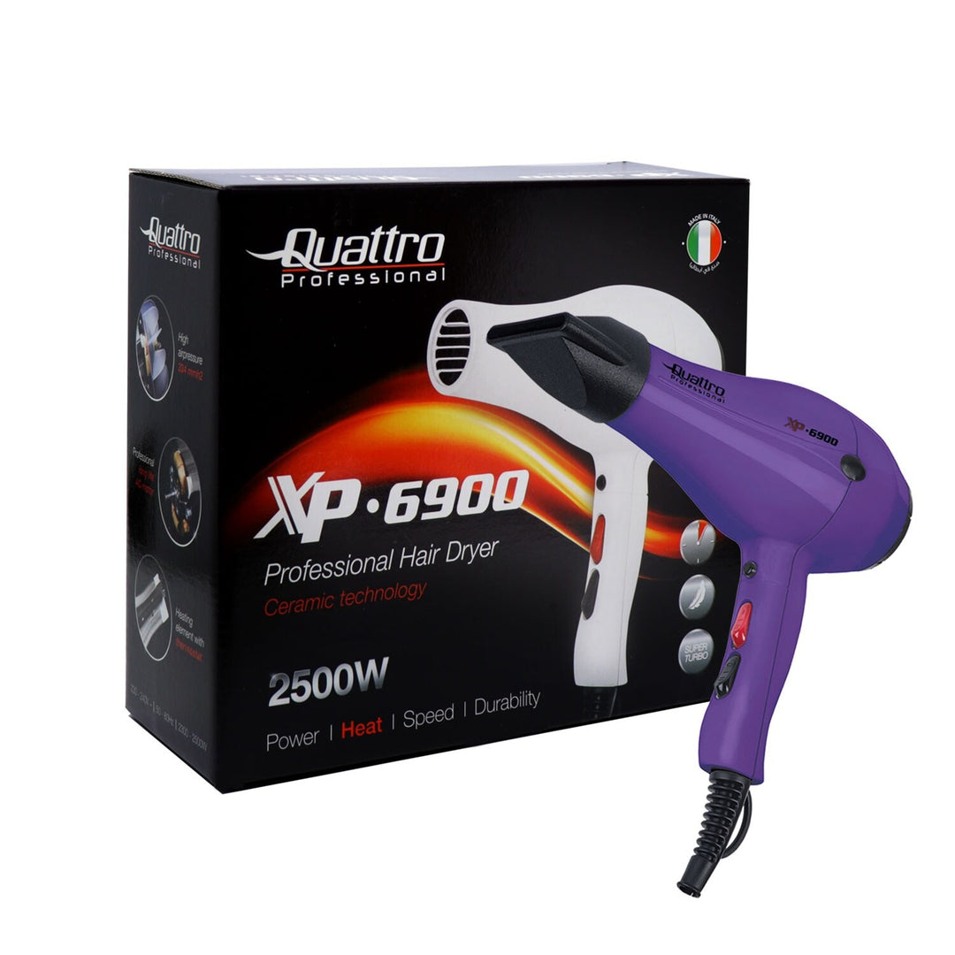Quattro Xp.6900 Purple Hair Dryer