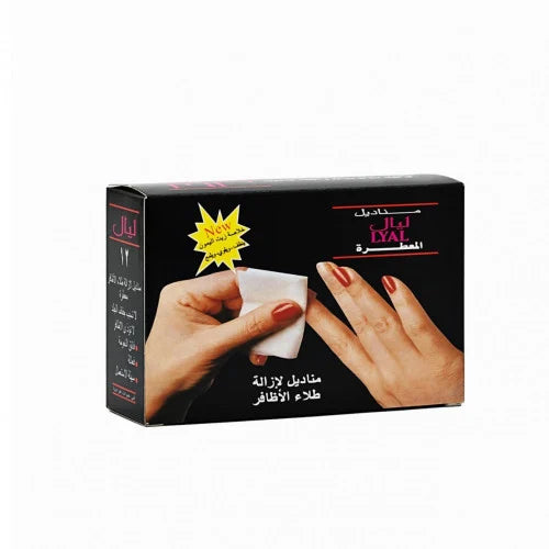ليال مزيل طلاء الأظافر 24 قطعة