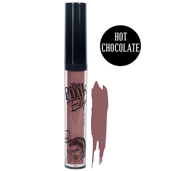 The Pink Ellys Liquid Matte Lip Gloss Hot Chocholate