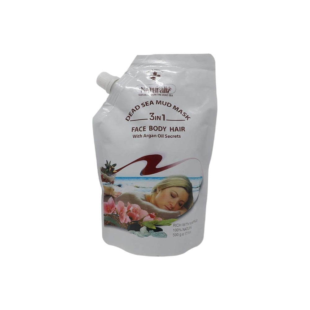 طين البحر الميت بزيت الأرجان ماى كير 500 جرام