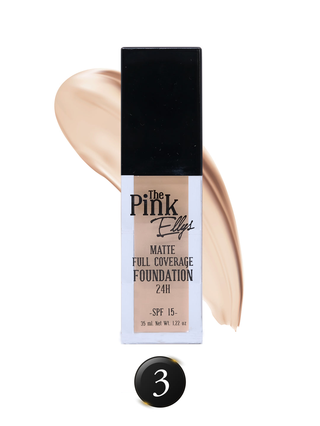 The Pink Ellys High Coverage Foundation 03