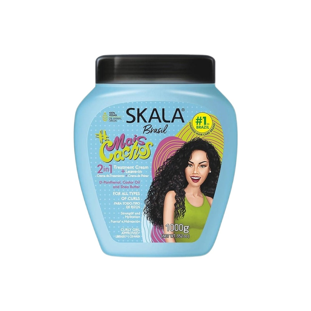 سكالا كريم الشعر 1000جرام ميس كاتشوس v2 بخلاصة الديبانثنول للشعر الكيرلي