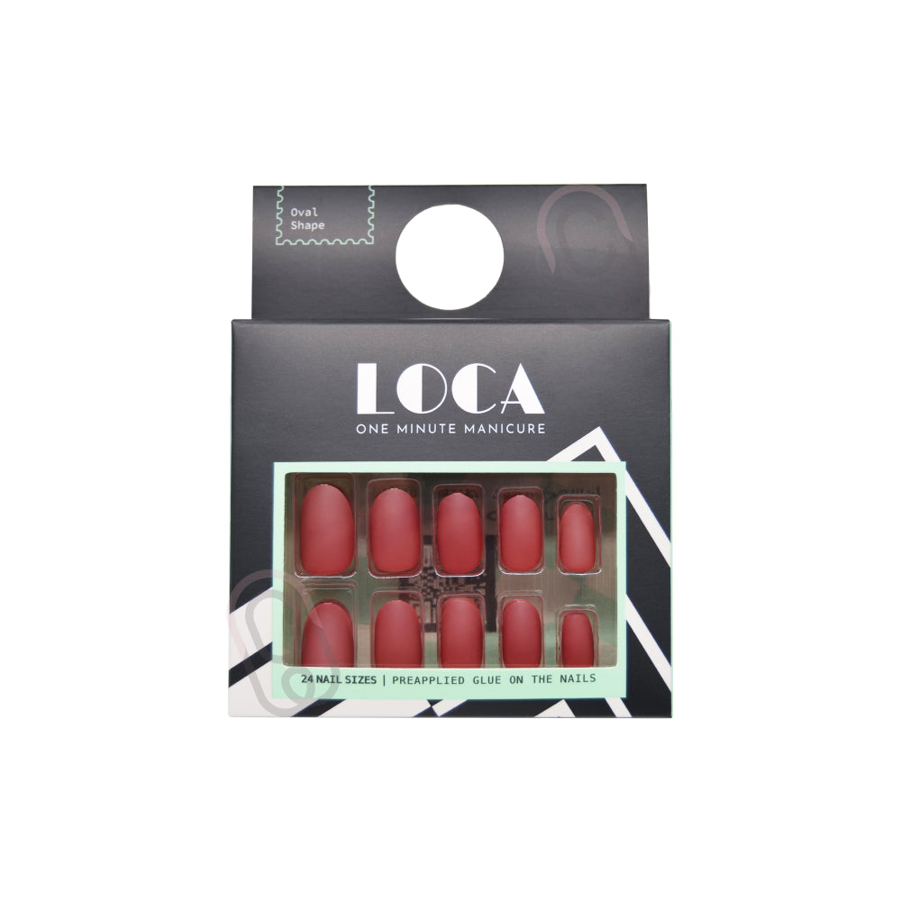 Loca Nails Oval Shape 13