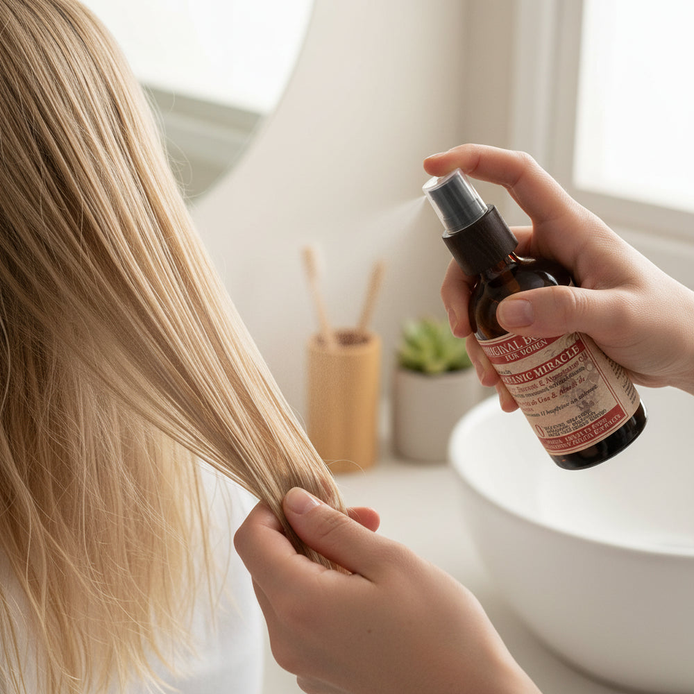 علاج أوريجينال بوتانيك 10 فوائد يُترك على الشعر للنساء، 100 مل، عناية كاملة بالشعر، متوفر لدى ملسا