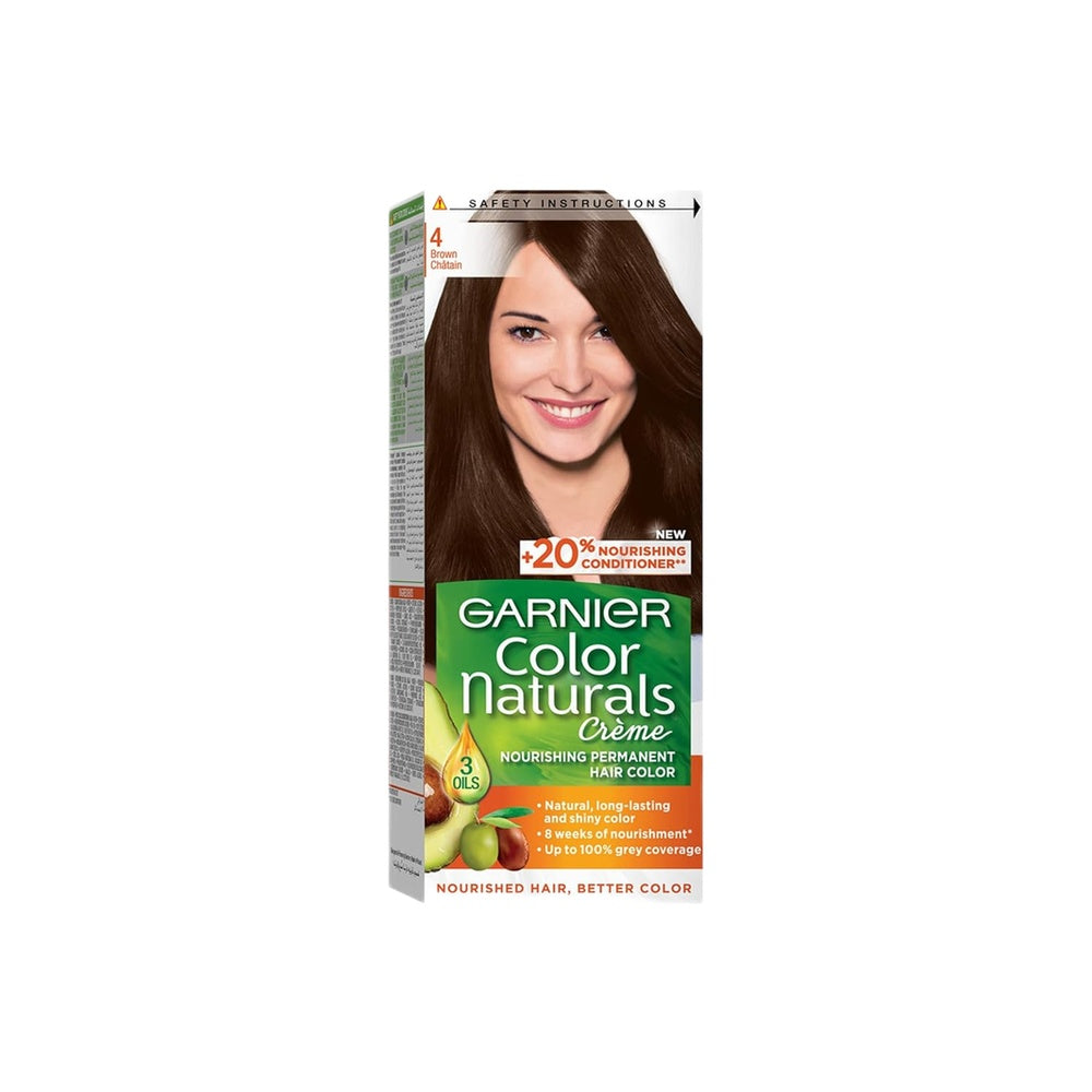 جارنيه صبغة للشعر 4 بني