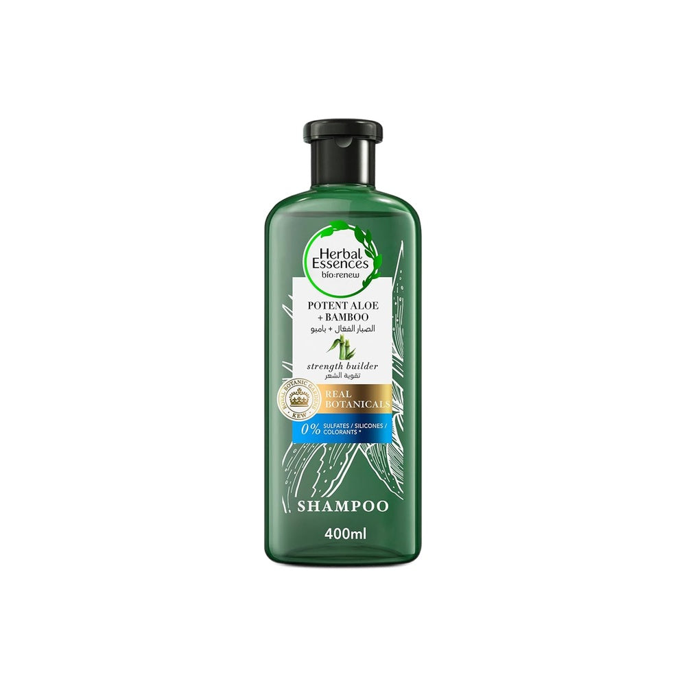 Herbal Essences Shampoo 400Ml V2 Bio Renew Active Aloe Vera & Bamboo Hair Strengtheni