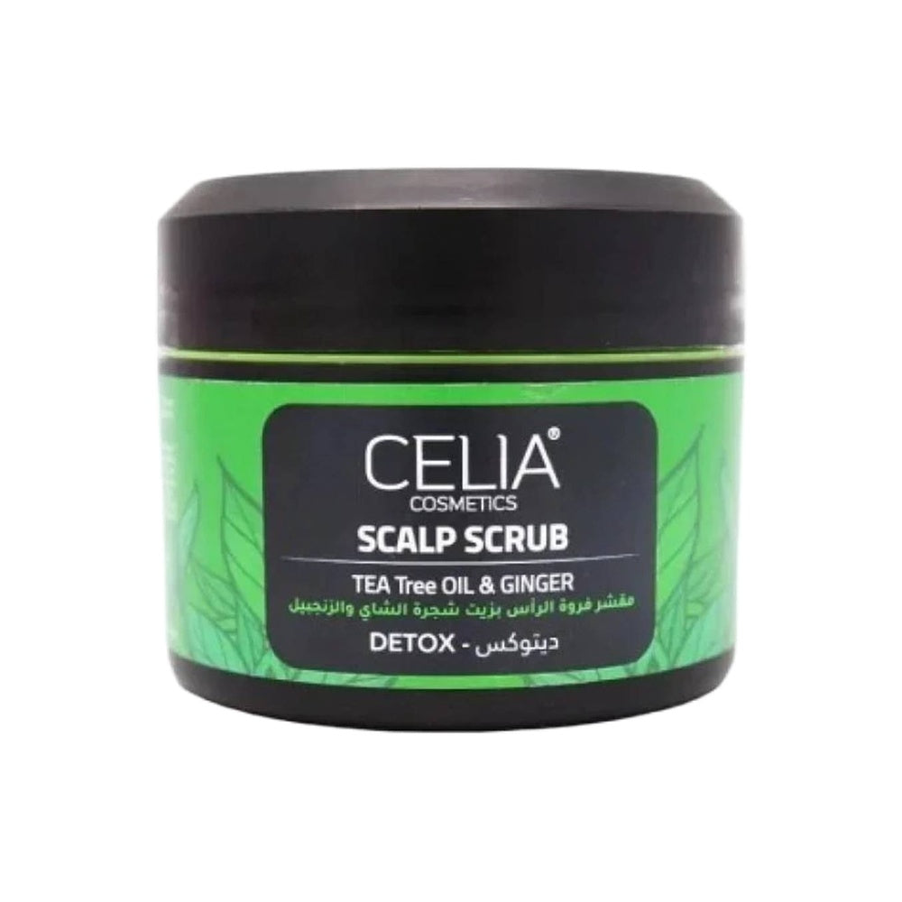 سيليا مقشر فروة الرأس بزيت شجرة الشاي والزنجبيل 300غرام
