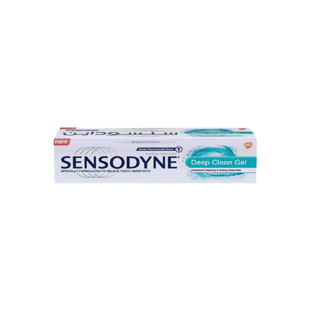 Sensodyne Deep Clean Gel 33% Extra Free Toothpast 100Ml