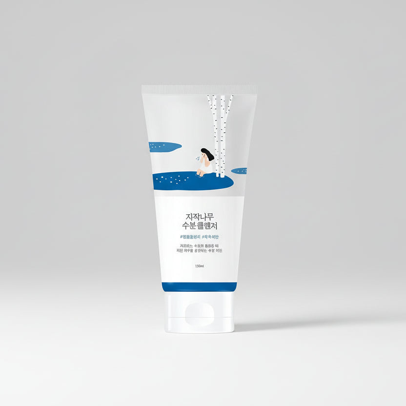 Round Lab Birch Juice moisturizing cleanser 150ml for gentle daily cleansing and skin hydration at MALSA