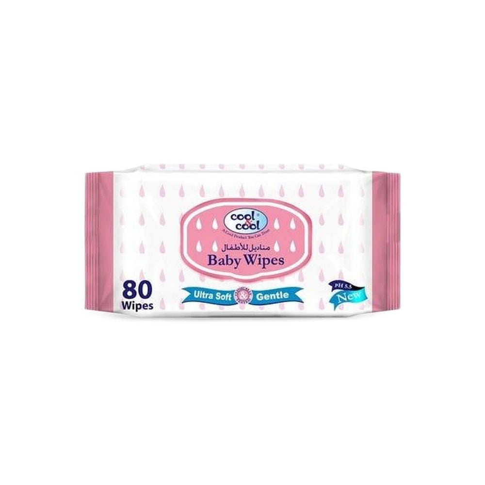 Beauty System Baby Wipes 80 Pieces Ultra Soft Gentle