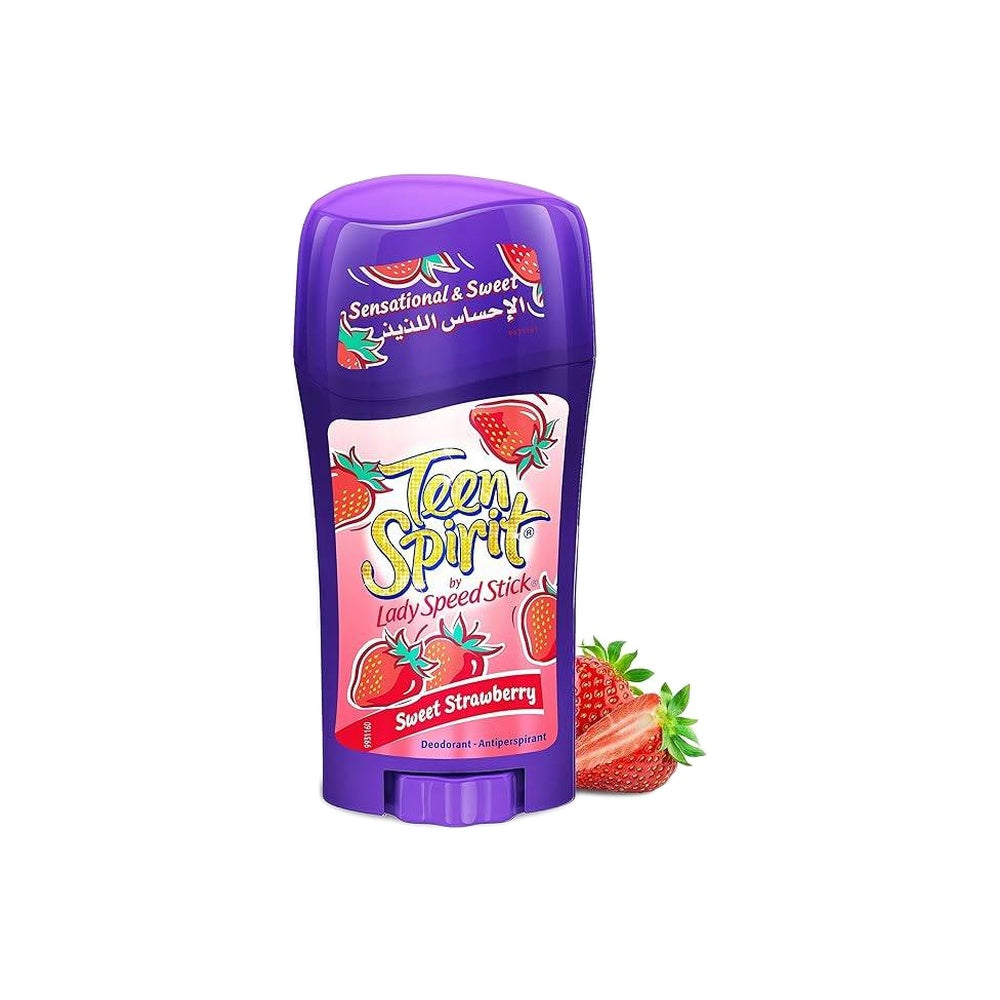 TEEN SPIRIT BY LADY SPEED SWEET STRAWB STICK DEODORANT 65GM