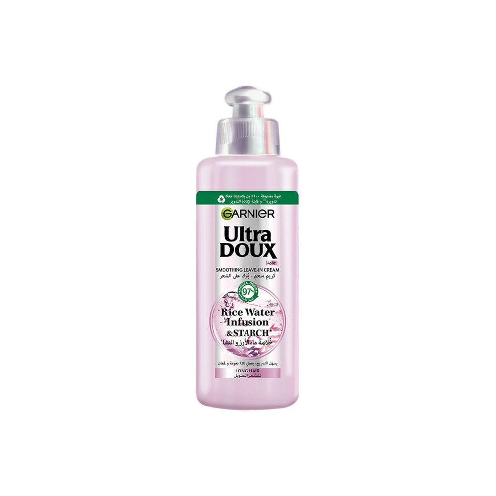 Garnier Ultra Doux Hair Cream 200ml Rice Water and Starch Extract