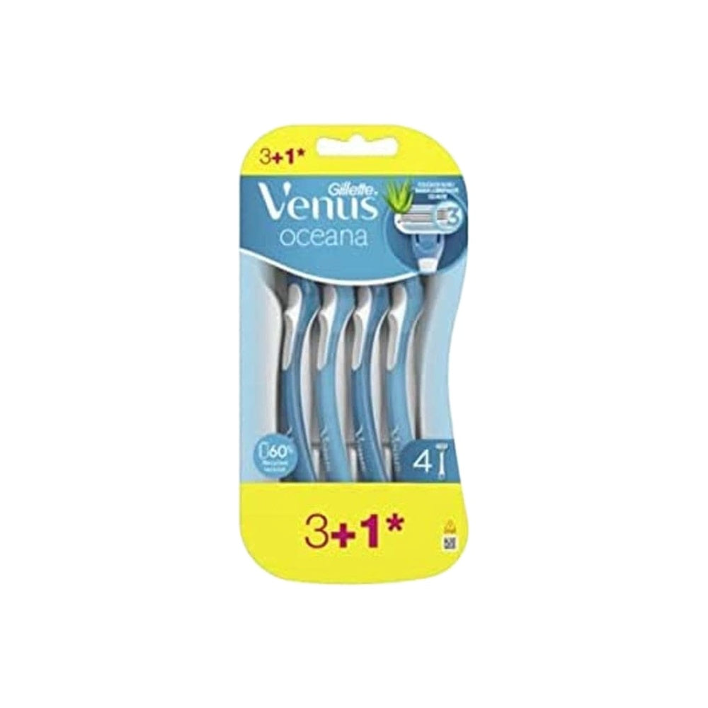 جيليت فينيوس اوشيانا ملكينة حلاقة نسائية 3+1