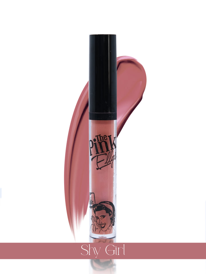 ملمع الشفاه السائل غير اللامع من ذا بينك إليس - شاي جيرل