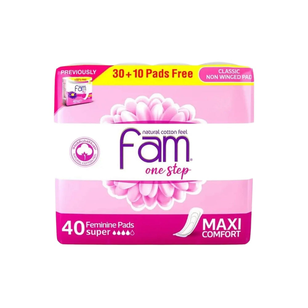 FAM FEMININE PADS MAX OS 6*30