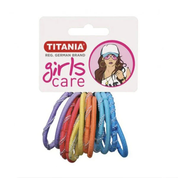 Titania Hair tie of 12 pieces 7823