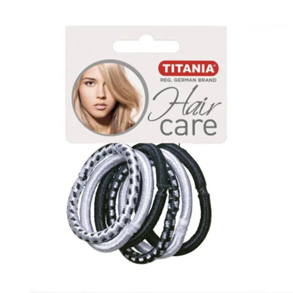 Titania Hair tie of 6 pieces 7866
