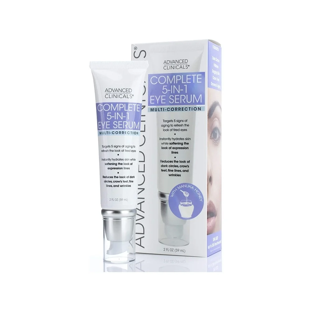 Advanced Clinicals 5-In-1 Eye Serum 59 Ml