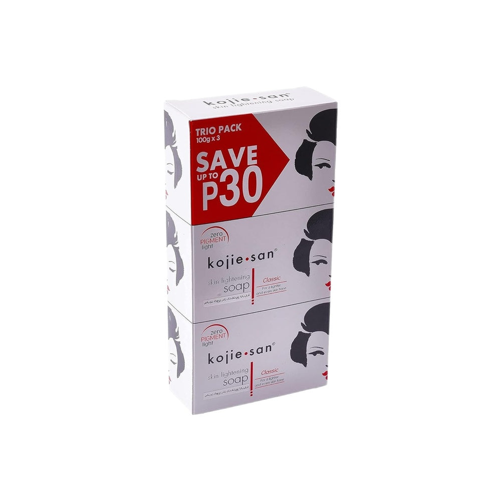 كوجي سان صابون الطبيعي لتفتيح البشرة 3حبات 100غ