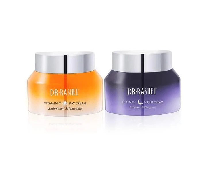 كريم دكتور راشيل فيتامين سي وريتينول للنهار والليل ٥٠ غرام × ٢ عبوة Drl-1723
