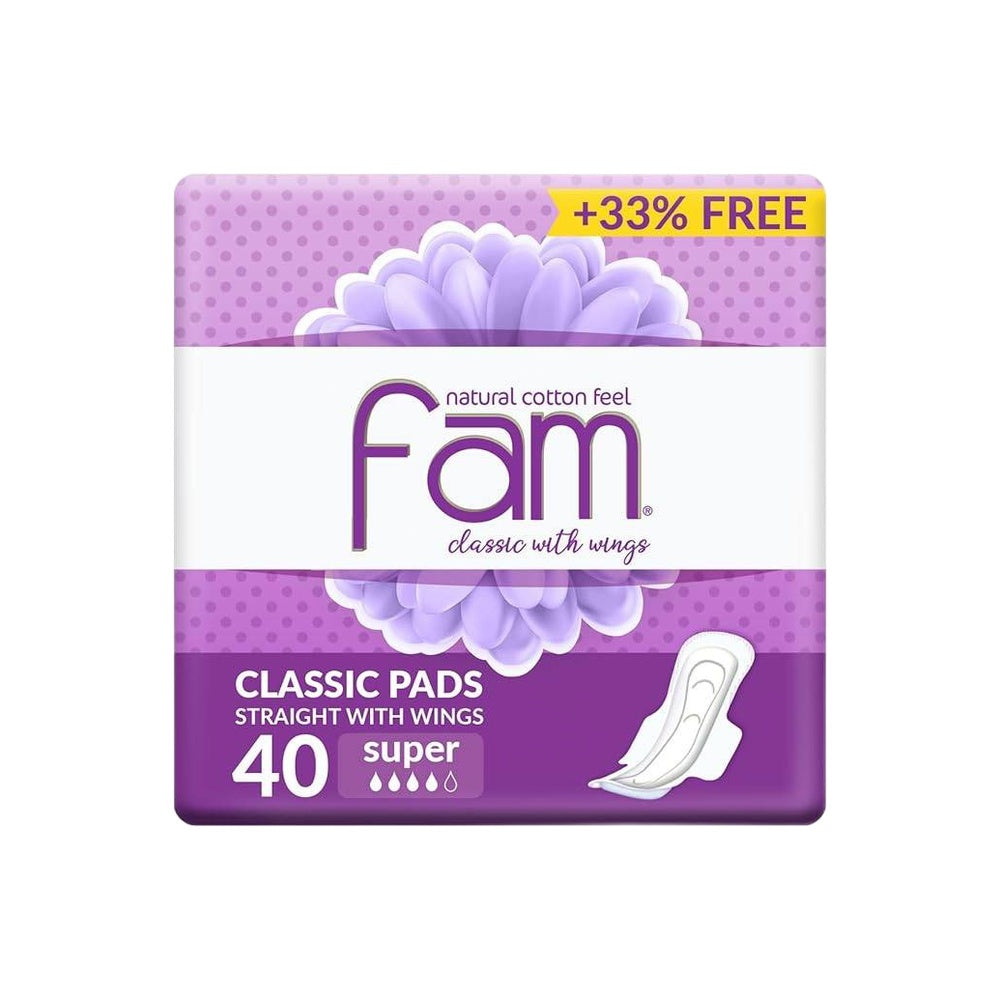 FAM FEMININE PADS MAX OS 10*4*6