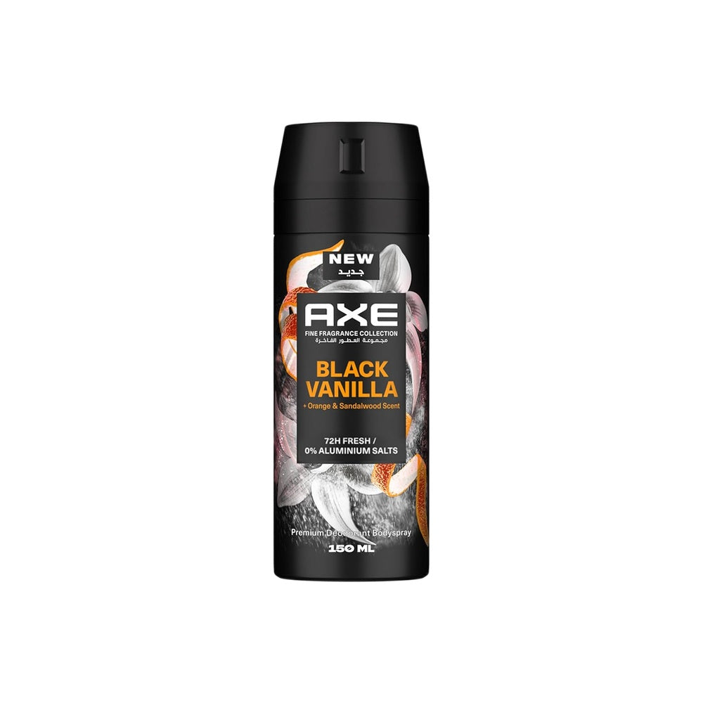 Axe Deodorant Spray 150Ml Black Vanilla
