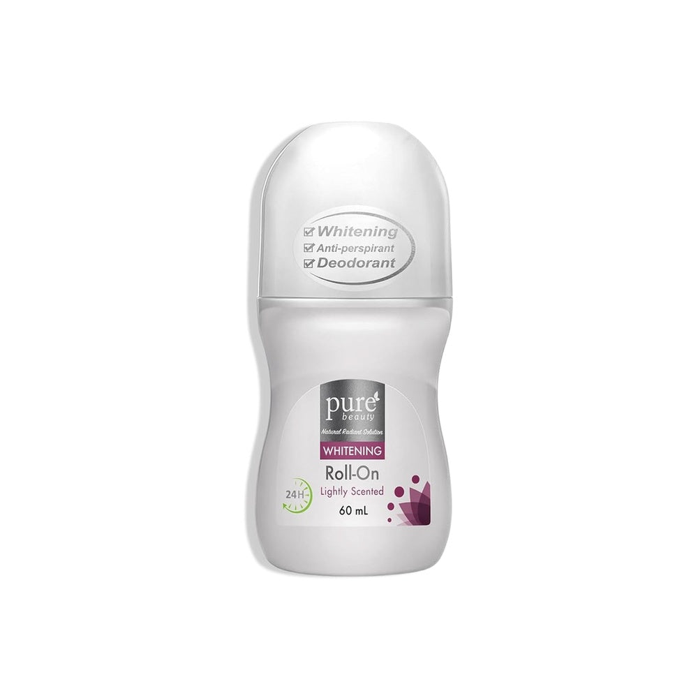 PURE BEAUTY LIGHTLY SCENTED ROLL-ON DEODORANT 60ML