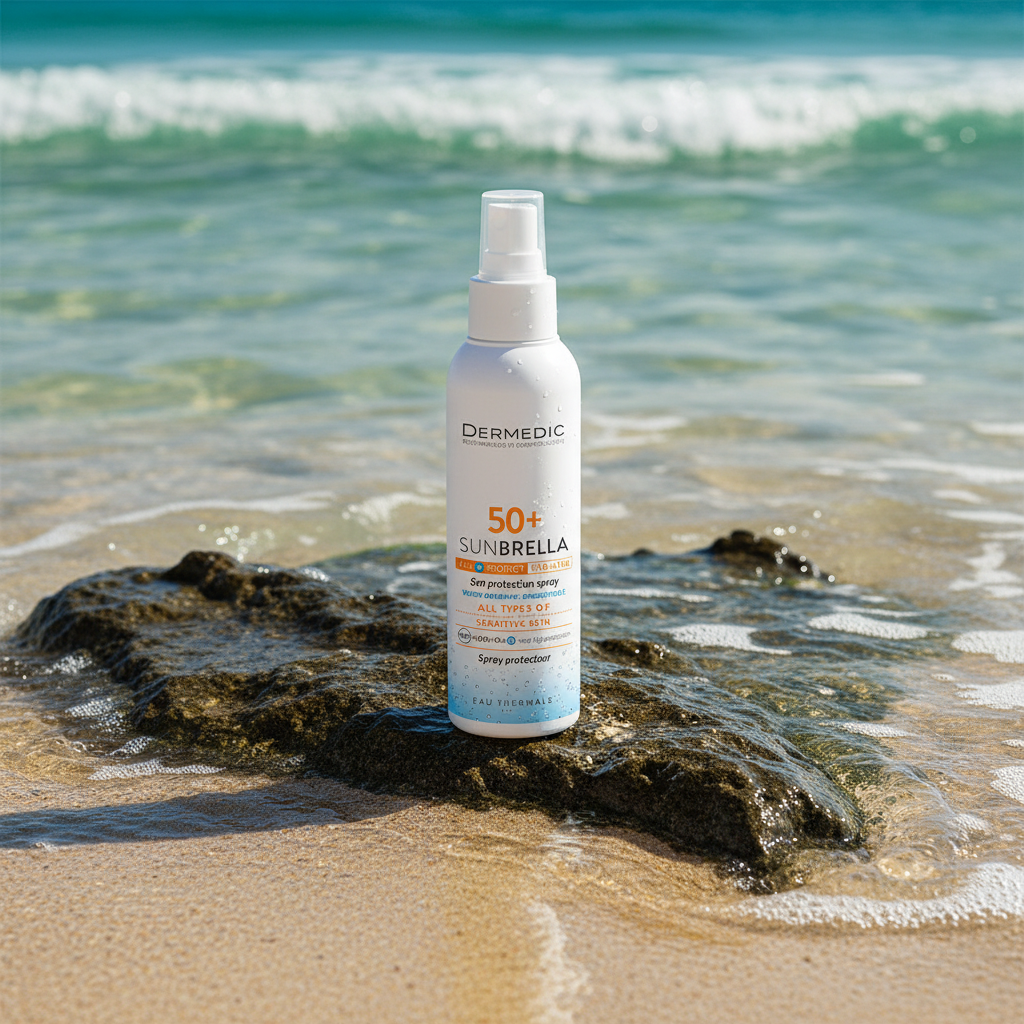 بخاخ واقي الشمس ديرميديك صنبريلا بعامل حماية 50+ للوجه والجسم من ملسا
بخاخ واقي من الشمس عالي الحماية بعامل حماية 50+ من ديرميديك، مناسب لمناخ دول مجلس التعاون الخليجي