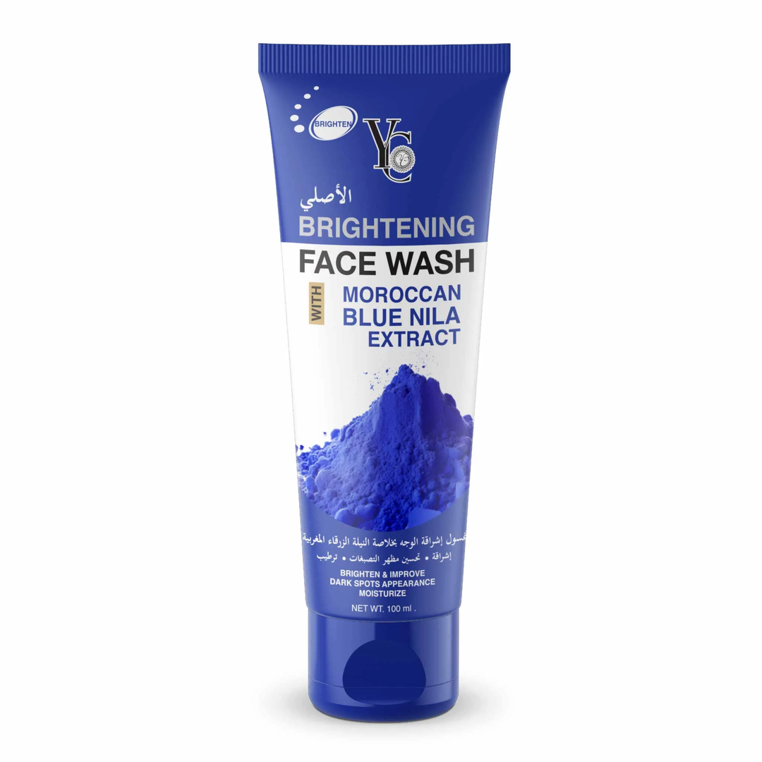 yc face wash with moroccan blue nila extract 100-ml