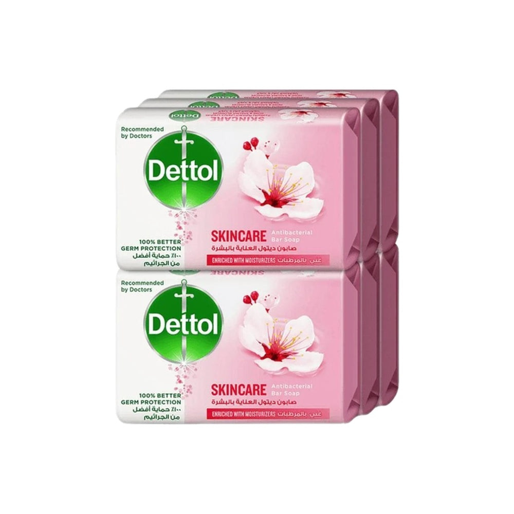 Dettol Skincare Bar Sope( 6*120G)