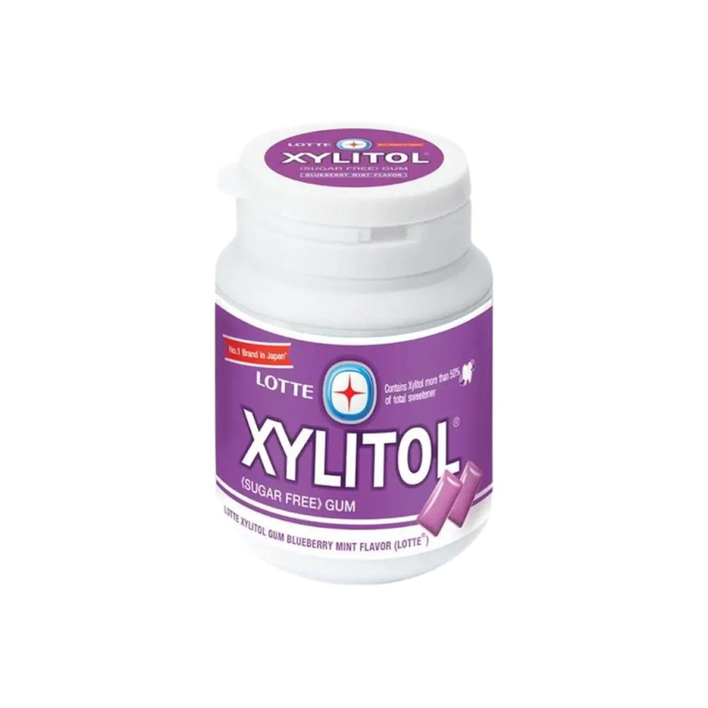 Lotte Raspberry Lotte Xylitol Sugar-Free Chewing Gum 58G Raspberry – Malsa