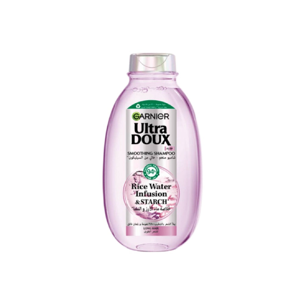 غارنييه شامبو شعر 200 مل الترا دوكس خلاصه ماء الارز والنشا